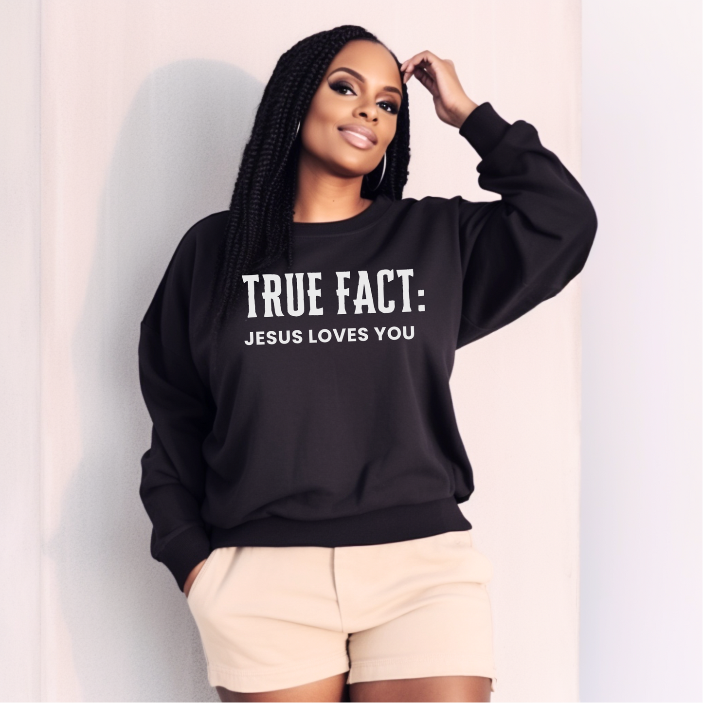 New True Fact Sweatshirt