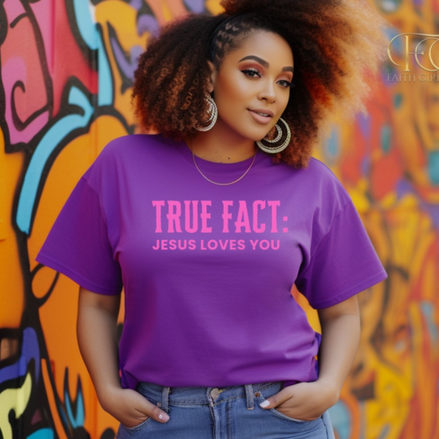 New True Fact T-shirt Faith Girl Co.