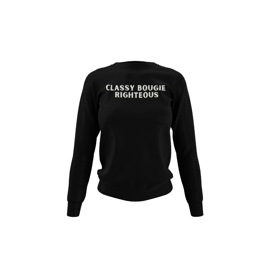 Classy Bougie Righteous Crewneck Faith Culture Fashion